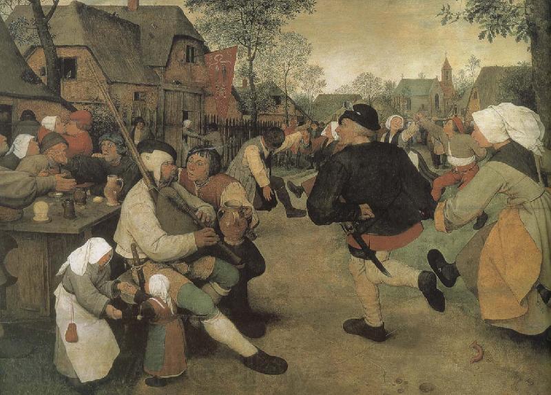 Pieter Bruegel Farmers Dance France oil painting art